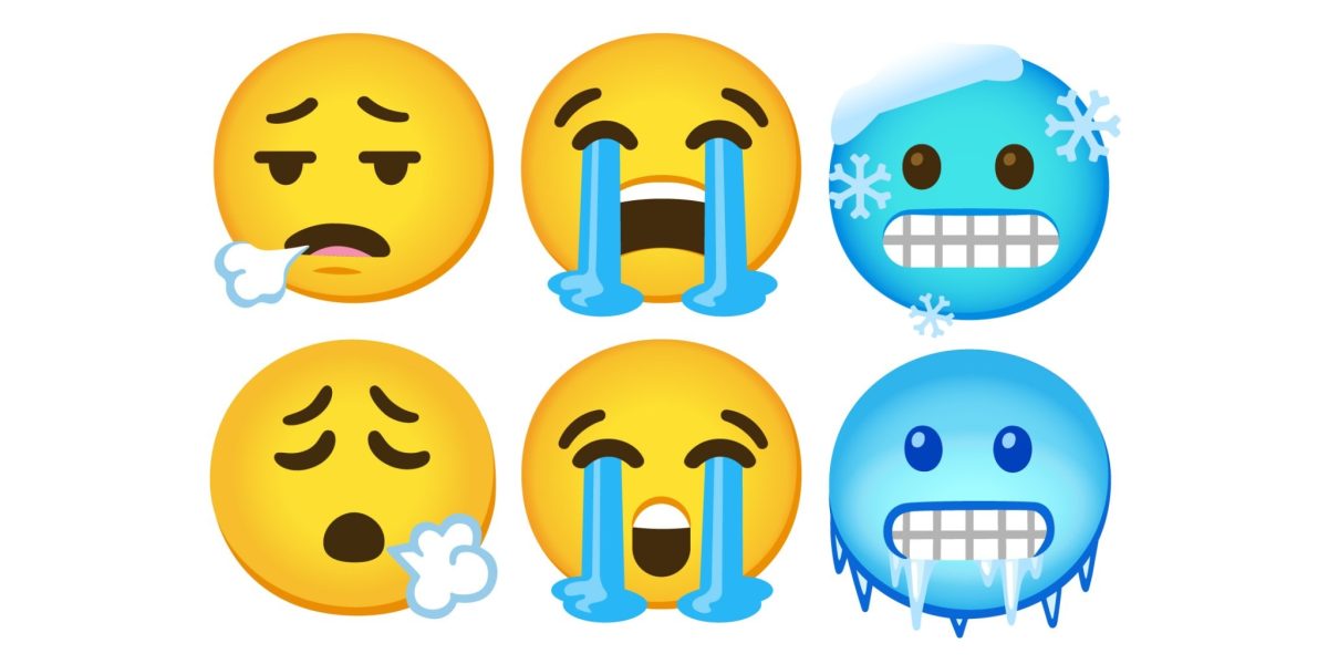 Google muuttaa merkittävästi emoji-tyyliään tulevassa Android-päivityksessä – inspiroituneena Applen tyylistä. 1 Google muuttaa merkittävästi emoji-tyyliään tulevassa Android-päivityksessä – inspiroituneena Applen tyylistä.0
