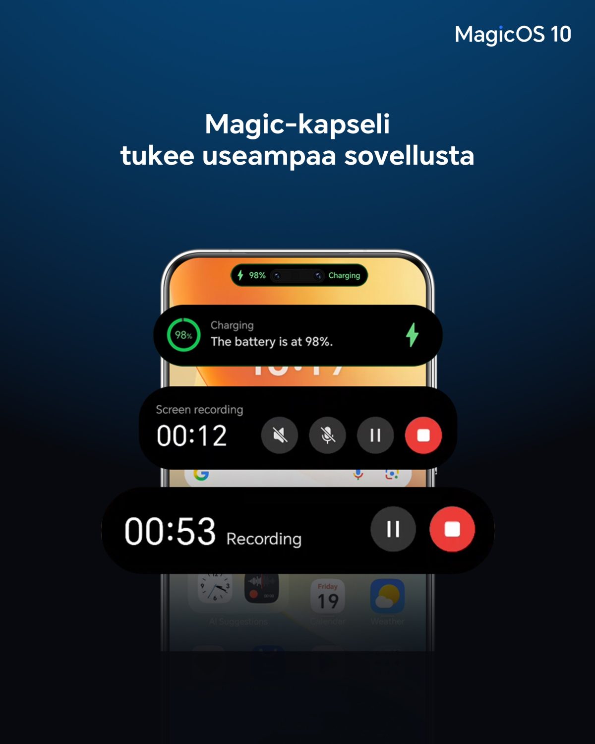 Honor julkaisi aikataulun Android 16 / MagicOS 10 -päivitysten aloitukselle – ensimmäisenä Magic7 Prolle marraskuussa.9