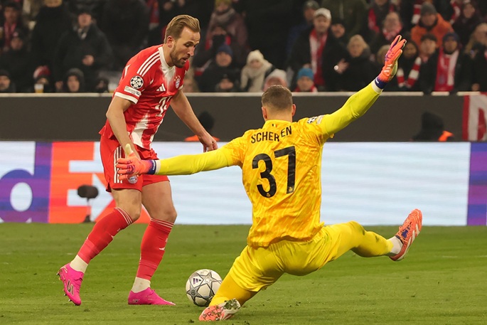 Kanen kaksikko vie Bayernin jatkoon Mestarien liigan otteluissa. 1