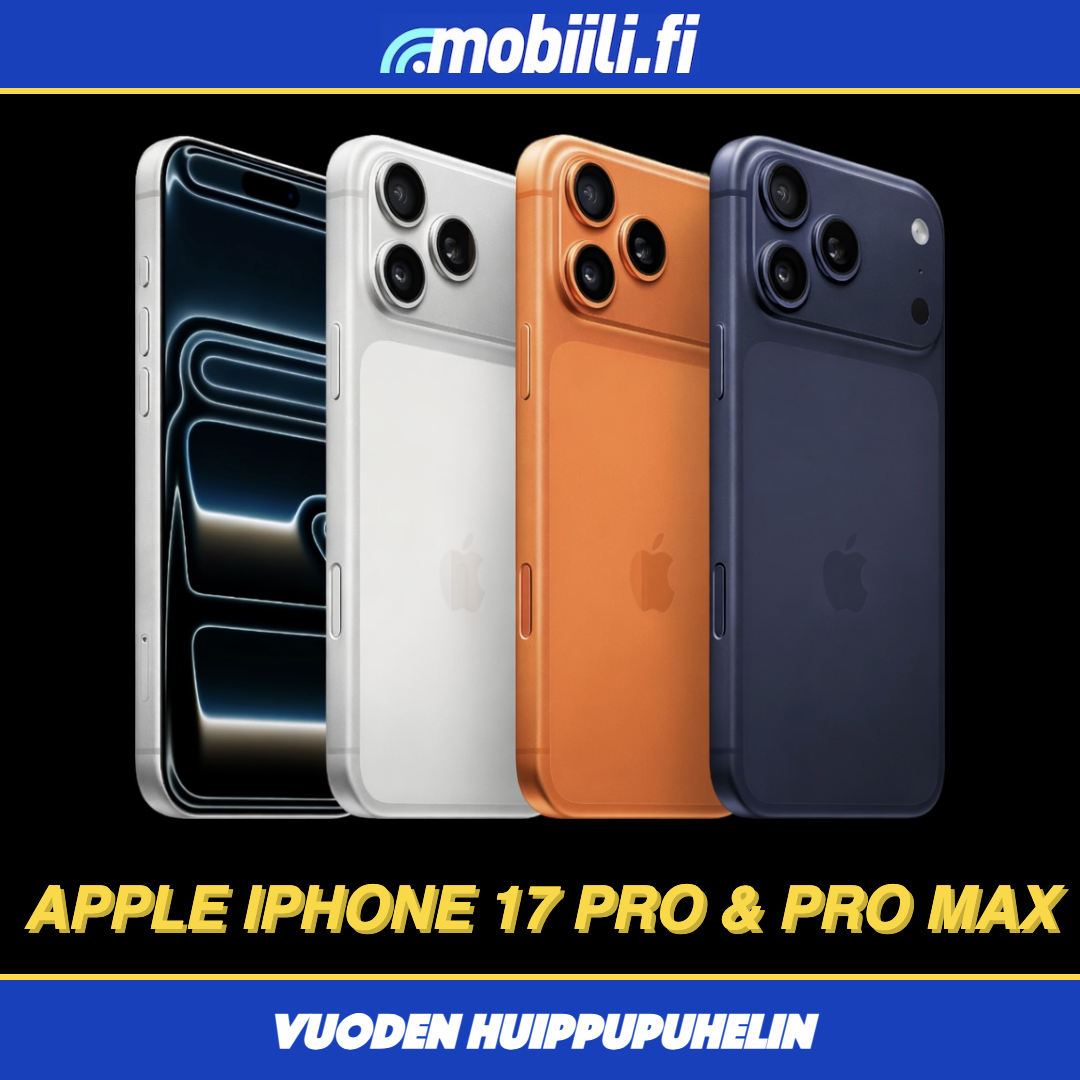 Mobiili.fi valitsi vuoden puhelimet – vuoden 2025 parhaat eri luokissa.1