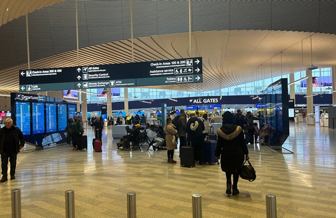 Suomen lentokentät käsittelivät 20,6 miljoonaa matkustajaa vuonna 2025.0