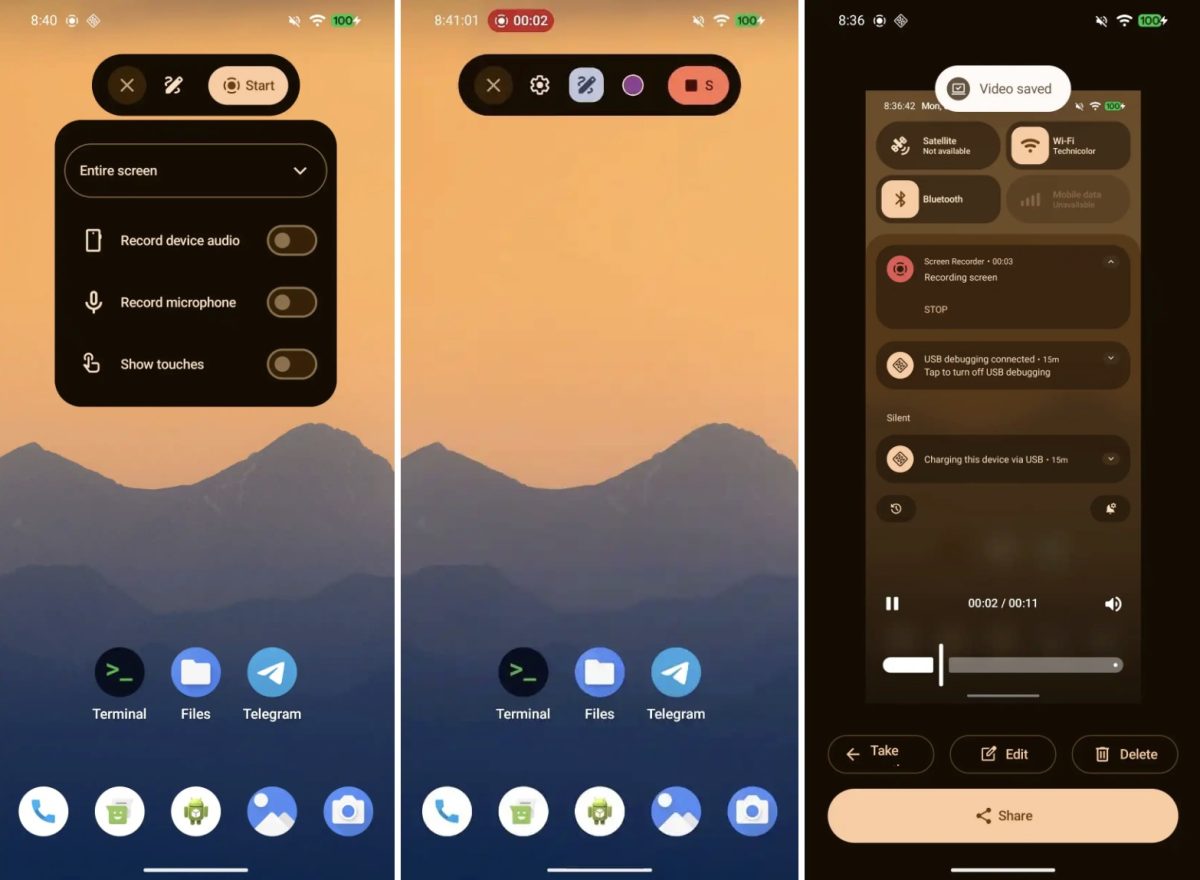 Vuotokuvissa näkyy: näin Android 17 lisää läpinäkyvyyttä ja sumennusefektejä käyttöliittymään. 2 Vuotokuvissa näkyy: näin Android 17 lisää läpinäkyvyyttä ja sumennusefektejä käyttöliittymään.1
