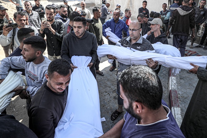 11 palestiinalaista kuoli Israelin iskuissa Gazassa. 1