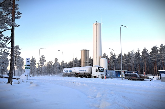 Gasum avaa biokaasun tankkausasemaan Raseborgissa 1