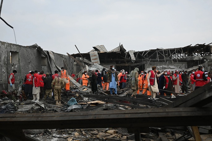 400 kuollutta Pakistanin ilmaiskussa Kabulin sairaalassa 1