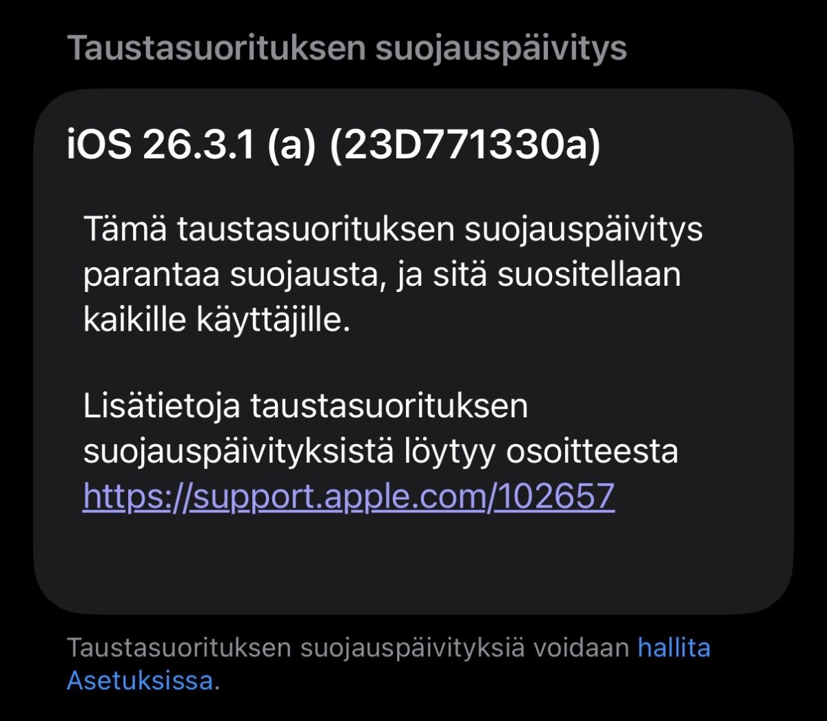Apple esitteli merkittävät päivitykset iPhonelle, iPadille ja Macille uudella tavalla – asiasta lisää.0