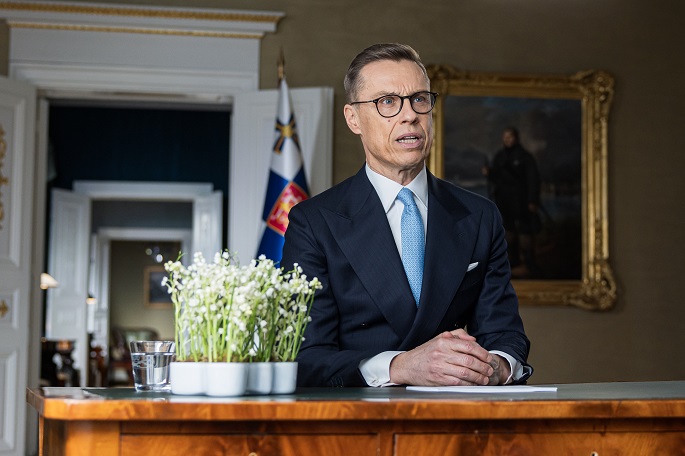 Presidentti aloittaa neljän päivän vierailun Intiaan. 1