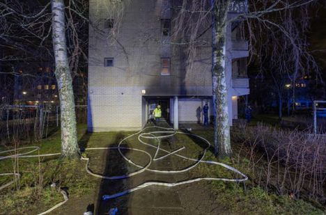 15-vuotias sytytti asuinkerrostalon tuleen Vantaalla. 1