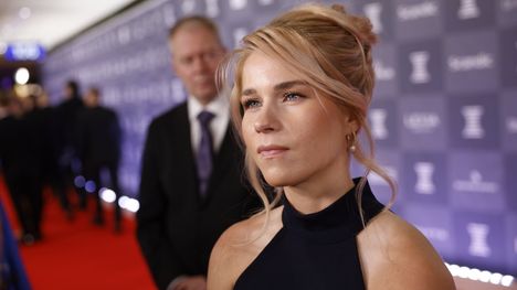 Alisa Vainio esitteli tyylikästä ilmettään Urheilugaalassa. 1
