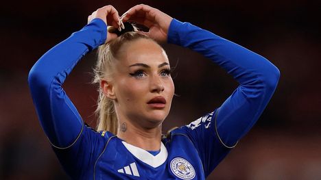 Alisha Lehmann nimettiin kauden parhaaksi pelaajaksi. 1