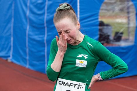 Anni Kuosmanen, 31, saavutti Suomen mestaruuden puolimaratonilla. 3