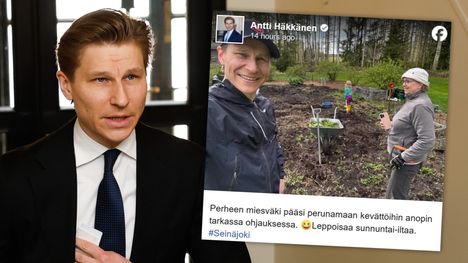 Antti Häkkänen jakoi kuvan perunapellolta – vitsailee anoppinsa kustannuksella 2 Antti Häkkänen jakoi kuvan perunapellolta – vitsailee anoppinsa kustannuksella 1