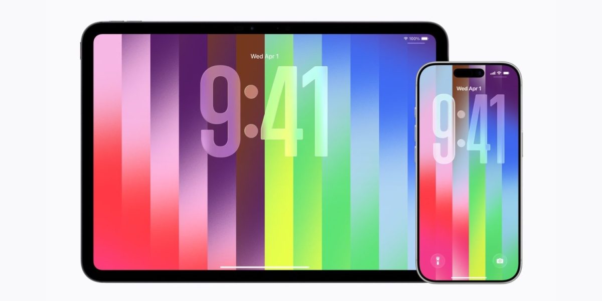 Apple esitteli ja lanseerasi uuden Pride Edition Sport Loop -rannekkeen – uudet Pride-kellotaulut ja -taustakuvat saapuvat pian. 5