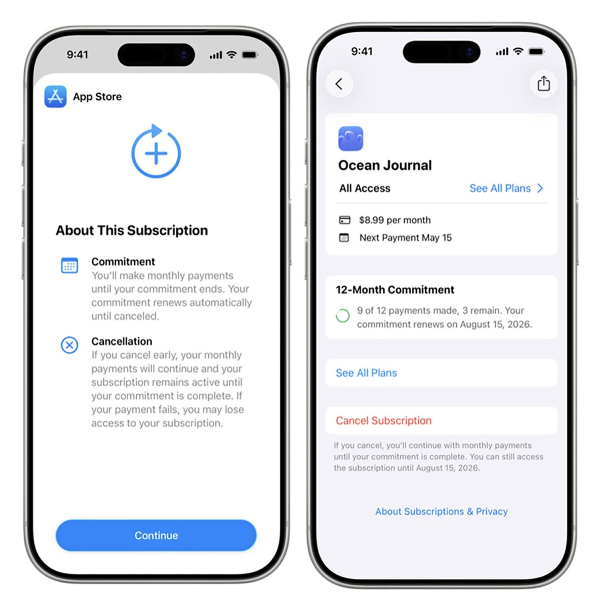Apple lanseeraa uuden tilausvaihtoehdon App Store -sovelluksille – kuukausimaksu vuoden sopimuksella 1