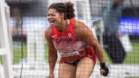 Camryn Rogers: valtava heitto 1