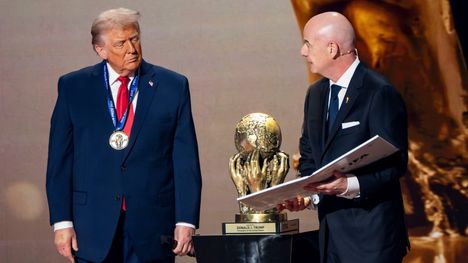Donald Trump ei ole Iranin vastustajana jalkapallon MM-kilpailuissa. 1