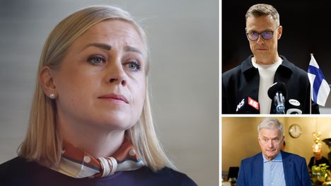 Elina Valtonen kommentoi Alexander Stubbin mahdollisia huippuvirkoja. 1