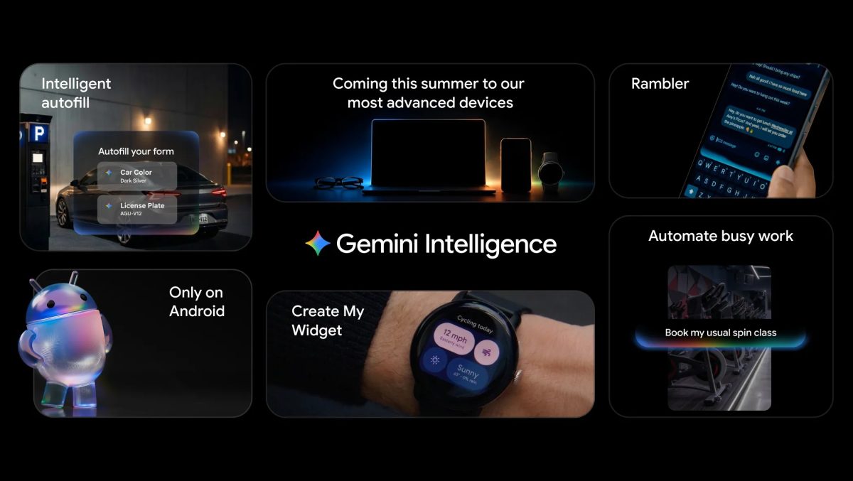 Google esitteli Gemini Intelligence -teknologian – tällaisia uusia tekoälyominaisuuksia Android saa. 2 Google esitteli Gemini Intelligence -teknologian – tällaisia uusia tekoälyominaisuuksia Android saa. 1