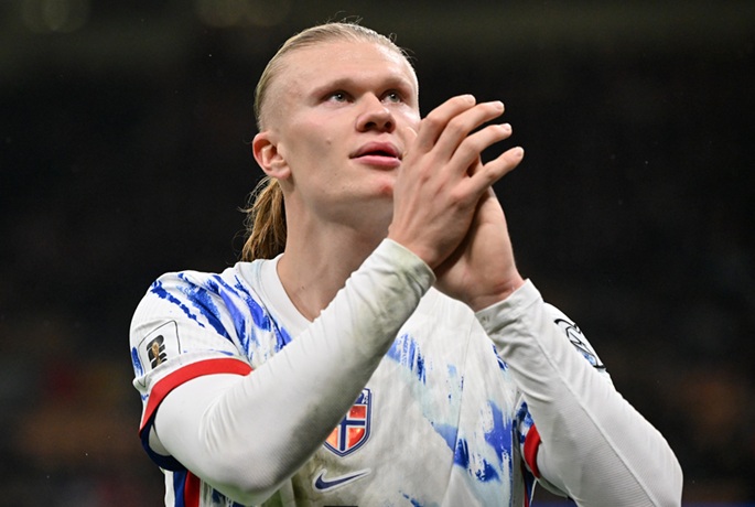 Haaland johtaa Norjan 26-henkistä MM-joukkueen kokoonpanoa 2 Haaland johtaa Norjan 26-henkistä MM-joukkueen kokoonpanoa 1