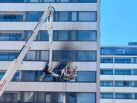 Helsingissä syttyi palotilanne 3