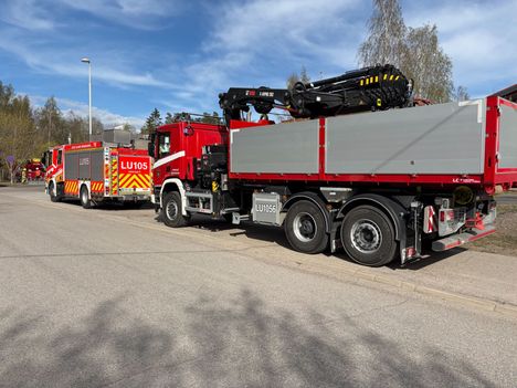 Huoneisto syttyi tuleen Kirkkonummella 1
