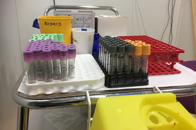 HUSin laboratorio ja asiakaspalvelut kärsivät suurista ruuhkista häiriön jälkeen. 2 HUSin laboratorio ja asiakaspalvelut kärsivät suurista ruuhkista häiriön jälkeen. 1