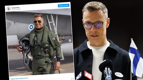 Ilmavoimat julkaisi kuvia Stubbin vierailusta Lapin lennostossa, taustalla soi Top Gun -musiikki. 2 Ilmavoimat julkaisi kuvia Stubbin vierailusta Lapin lennostossa, taustalla soi Top Gun -musiikki. 1