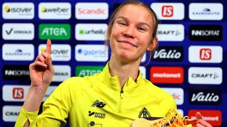 Ilona Mononen teki uuden Suomen ennätyksen juoksussa. 1