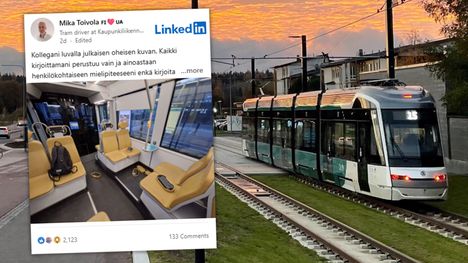 Jalkapallonuoret riitelivät ratikassa 1