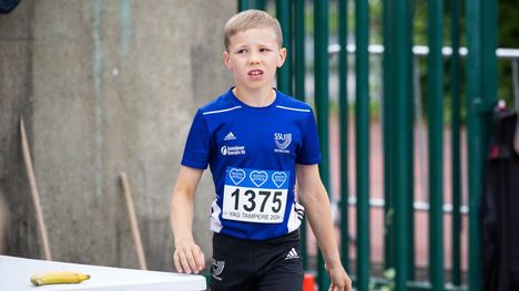Jimi Pitkämäki, 12, saavutti uuden Suomen ennätyksen. 1