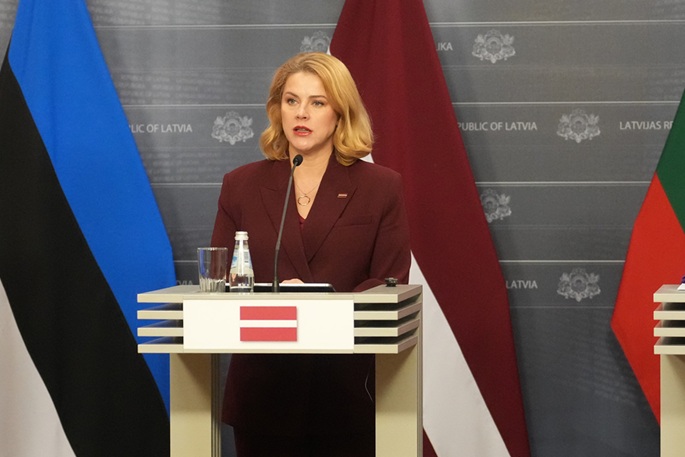 Latvian pääministeri ilmoittaa eroavansa 1