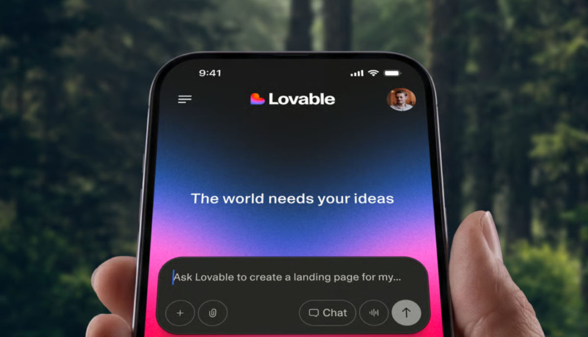 Lovable julkaisi tekoälykoodaustyökalunsa iPhone-alustalle. 1