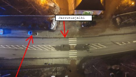 Mies törmäsi naisiin kirkon alueella Ilmajoella. 9