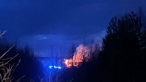 Oulussa syttyi arveluttava maastopalo: "Joku aina sytyttää sen" 1