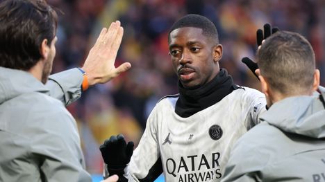 Ousmane Dembélé kärsi vammasta. 1