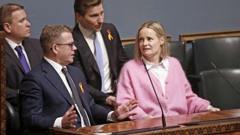 Petteri Orpon hallitus pysyi pystyssä. 1