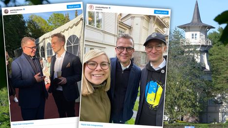 Pääministeri piti vastaanoton virka-asunnossaan Kesärannassa. 2 Pääministeri piti vastaanoton virka-asunnossaan Kesärannassa. 1