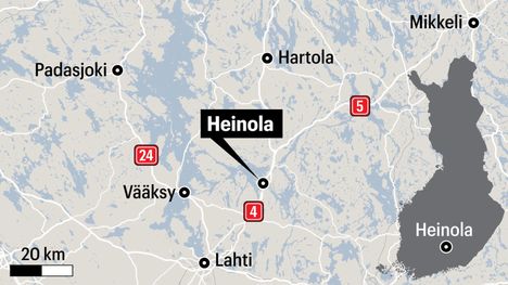 Poliisi julkaisi lisätietoja Heinolan yliajosta. 2 Poliisi julkaisi lisätietoja Heinolan yliajosta. 1