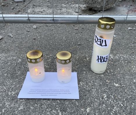 Puretun "Kusitornin" alueella poikkeuksellinen näky 2 Puretun "Kusitornin" alueella poikkeuksellinen näky 1