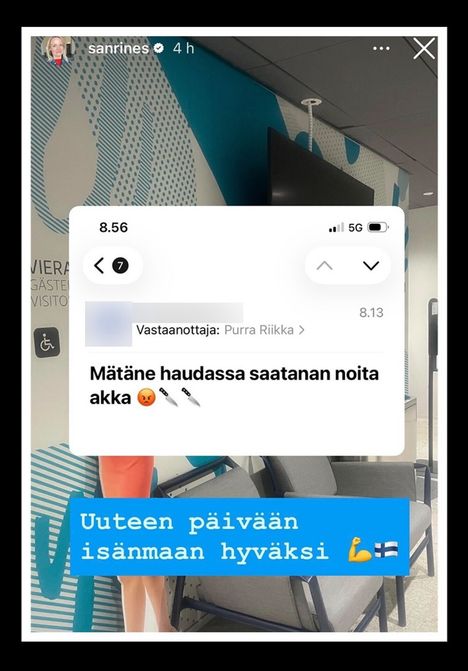 Riikka Purra kommentoi häiritseviä viestejä – ”Ongelma on olemassa” 5