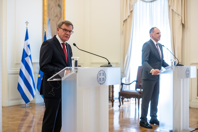 Saksa vahvistaa puolustusyhteistyötä Kreikan kanssa 1