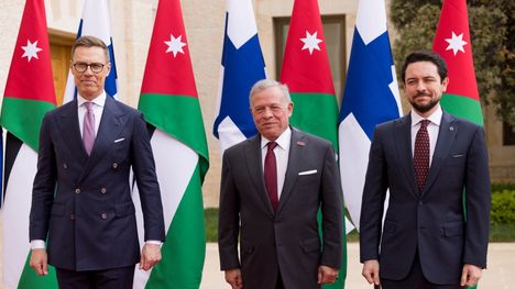 Stubb kohtasi Jordanian hallitsijan 1