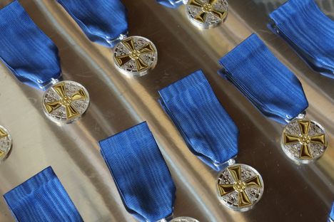 Stubb myönsi äideille kunniamerkkejä 9