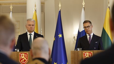 Stubbit matkustaa valtiovierailulle Liettuaan 1