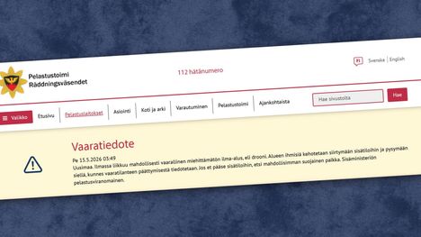 Supolta Ylelle: Droonitilanne hyödyttää Venäjää 1