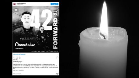 Thaimaalainen jääkiekkoilija Chanakchanon Limpinpetch on menehtynyt. 2 Thaimaalainen jääkiekkoilija Chanakchanon Limpinpetch on menehtynyt. 1