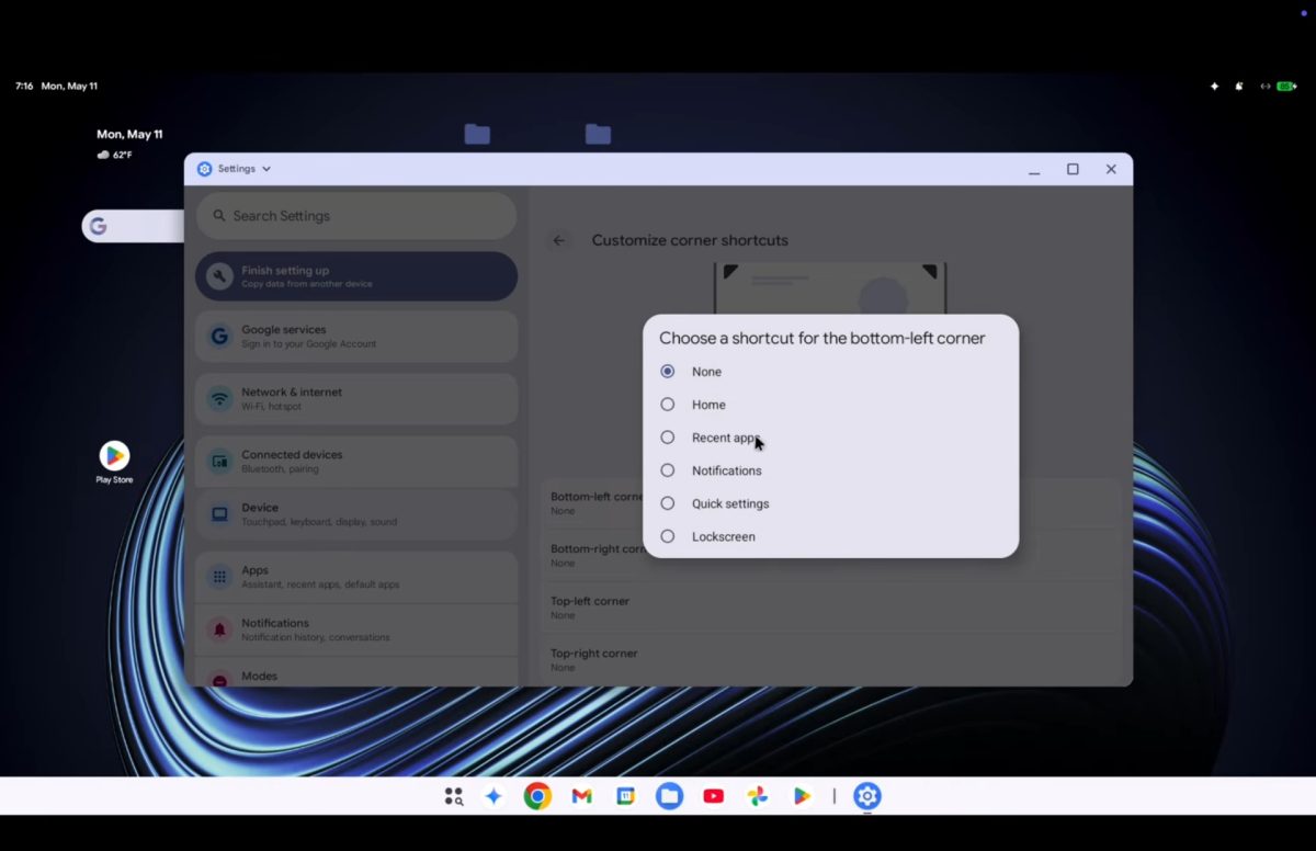 Tulevien Googlebook-kannettavien käyttöjärjestelmä paljastui kuvissa ja videoissa – Android laajenee tietokoneympäristöön. 7