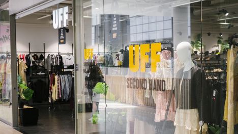UFF lopettaa myymälän toiminnan Helsingin ydinkeskustassa. 1