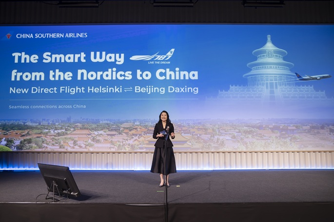 Uuden suoran reitin avaus Helsingistä Pekingkiin vahvistaa Kiinan ja Suomen suhteita 1