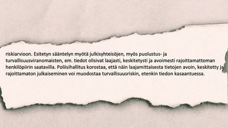 Viranomaiset ilmoittavat hallituksen aikovan säätää lain, joka voisi aiheuttaa turvallisuusriskejä. 7